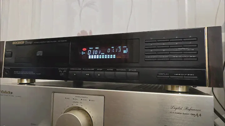 OKANO Prestige CD-7000 RC Тест после замены лазерной головы